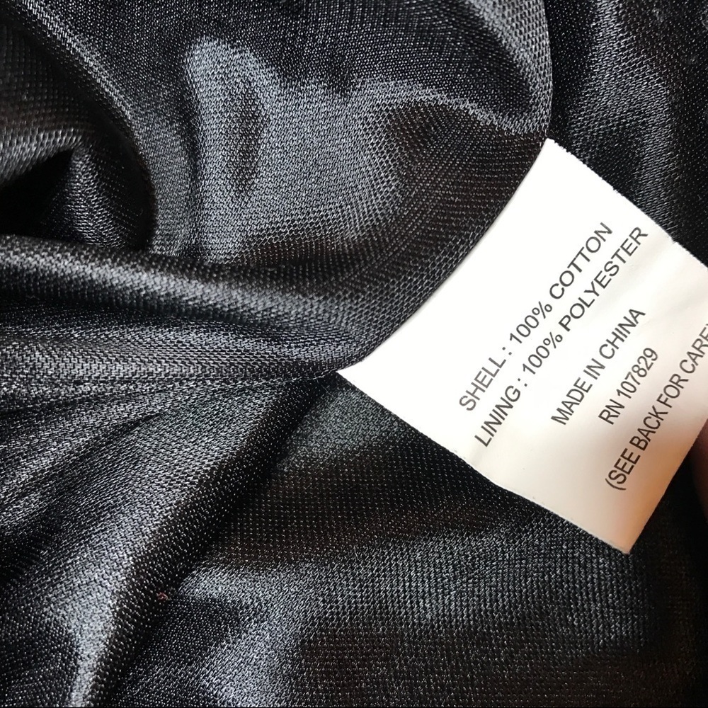 AMBITION Black Structured Zipper Jacket - Picture 7 of 7